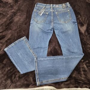 Grace Women's Blue Boot Cut Jeans